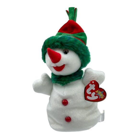TY Beanie Baby SNOWGIRL the Snowman Stuffed Animal Toy RETIRED Vintage Y2k - Picture 3 of 15